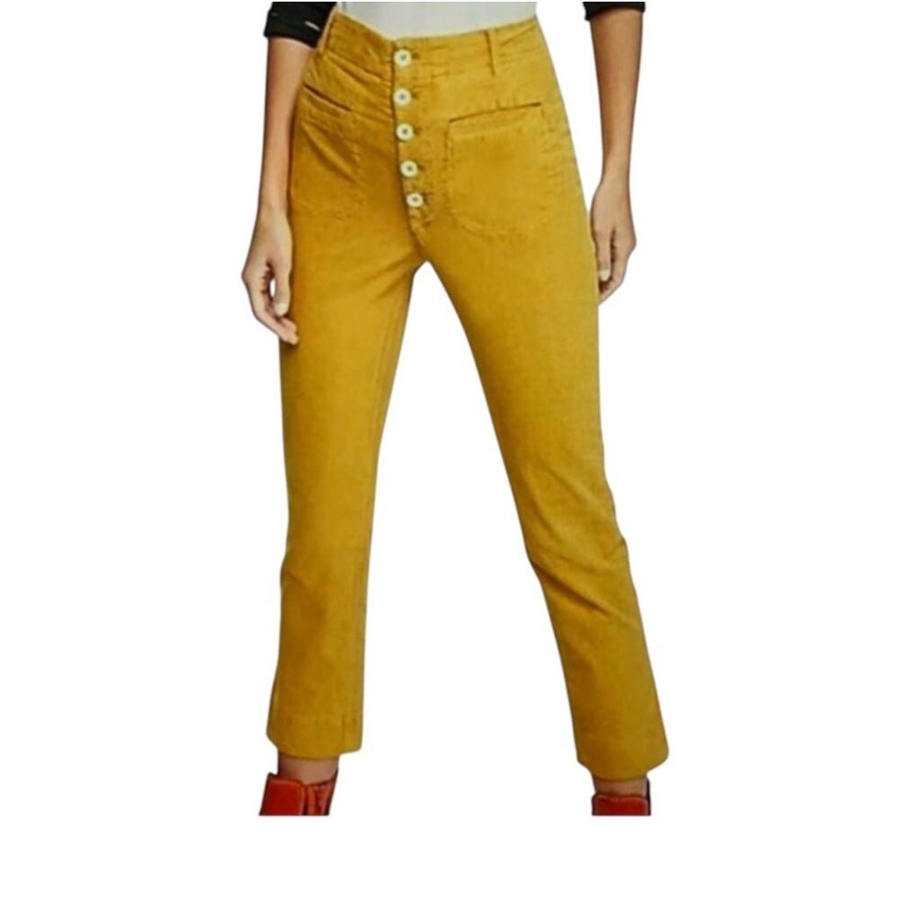 Free People 0 If you love something button fly high rise pant P 2882